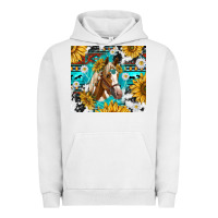 Pigment Lunar Rock cowhide aztec horse Urban Hoodie - TumblerDesignByShophia