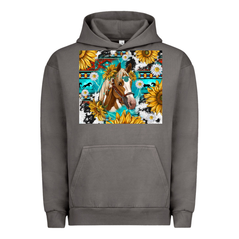 Cowhide Aztec Horse Urban Hoodie by TumblerDesignByShophia | Teevron