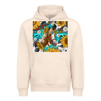 Sandshell cowhide aztec horse Urban Hoodie - TumblerDesignByShophia