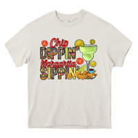 Chip Dippin' Margarita Sippin' Heavy Core Tee | Teevron