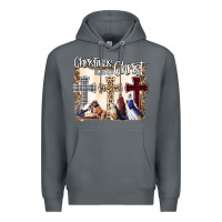 Rock Christmas Begins With Christ Premium Hoodie - Bettercallsaul