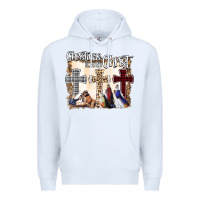 White Christmas Begins With Christ Premium Hoodie - Bettercallsaul