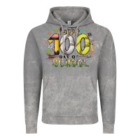 Cloud Rock happy 100 day of school Vintage Hoodie - RacoonDesign