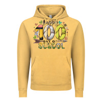 Vintage Mustard happy 100 day of school Vintage Hoodie - RacoonDesign