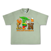 Oil Green lpn juneteenth licensed practical nurse Urban Heavy Tee - AdoDesignShop
