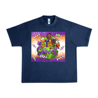 Navy stay sweet Urban Heavy Tee - BundleAndBundleShop