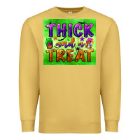 Antique Gold thick and a treat Premium Sweatshirt - BundleAndBundleShop