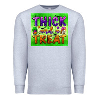Heather Grey thick and a treat Premium Sweatshirt - BundleAndBundleShop