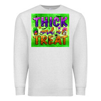 Oatmeal Heather thick and a treat Premium Sweatshirt - BundleAndBundleShop