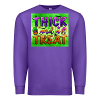Purple thick and a treat Premium Sweatshirt - BundleAndBundleShop