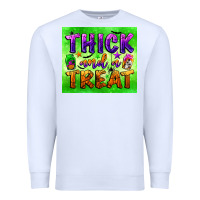 White thick and a treat Premium Sweatshirt - BundleAndBundleShop