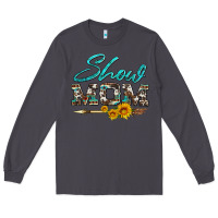 Smoke show mom aztec cowhide sunflower and arrow Long Sleeve Tee - Artiststas
