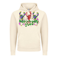 Vintage Artic happy crawdy gras Vintage Hoodie - RacoonDesign