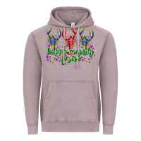 Vintage Zinc happy crawdy gras Vintage Hoodie - RacoonDesign