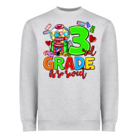 Heather Grey 3 rd grade is so sweet Heavyweight Sweatshirt - AdoDesignShop