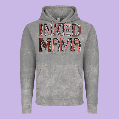Inked Mama Vintage Hoodie Designed By Jahusdesignshop
