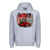 Heather Grey Farm Life Christmas Premium Hoodie - Bettercallsaul