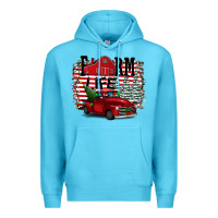 Ocean Blue Farm Life Christmas Premium Hoodie - Bettercallsaul