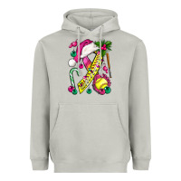 Moon Dust Pink Christmas Breast Cancer Ribbon Softball Heavyweight Hoodie - BundleAndBundleShop