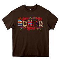 Chocolate Brown Bonita Heavy Core Tee - RanaPortraitStore