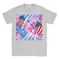 Moon Dust patriotic fireworks Classic Tee - BundleAndBundleShop