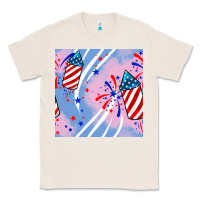 Natural patriotic fireworks Classic Tee - BundleAndBundleShop