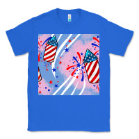 True Royal patriotic fireworks Classic Tee - BundleAndBundleShop