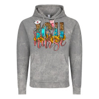 Cloud Rock icu nurse Vintage Hoodie - FaDigitalArtStudio