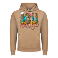 Vintage Coffee icu nurse Vintage Hoodie - FaDigitalArtStudio
