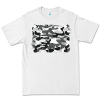 White black and white camouflage Premium Tee - BarkalooDesign