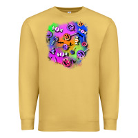 Antique Gold halloween candy patches 1 Premium Sweatshirt - BundleAndBundleShop