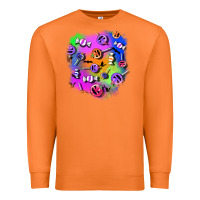 Carrot halloween candy patches 1 Premium Sweatshirt - BundleAndBundleShop