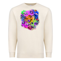Sandshell halloween candy patches 1 Premium Sweatshirt - BundleAndBundleShop