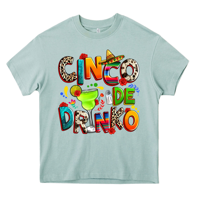 Cinco De Drinko Heavy Core Tee by RanaPortraitStore | Teevron