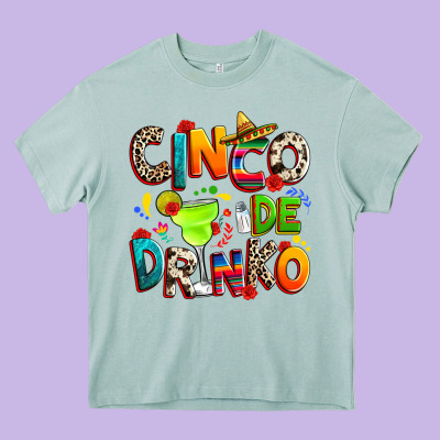 Heavy Core Tee Cinco de drinko