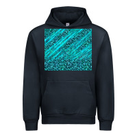 Navy blue glitter with leopard pattern Urban Hoodie - TumblerDesignByShophia