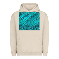 Pigment French Oak blue glitter with leopard pattern Urban Hoodie - TumblerDesignByShophia
