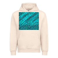 Sandshell blue glitter with leopard pattern Urban Hoodie - TumblerDesignByShophia