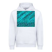 White blue glitter with leopard pattern Urban Hoodie - TumblerDesignByShophia