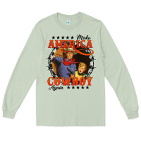 Matcha make america cowboy again Long Sleeve Tee - AdoDesignShop