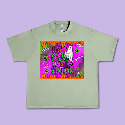 Too Cute To Spook Urban Heavy Tee Designed By Bundleandbundleshop