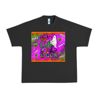 Pigment Black too cute to spook Urban Heavy Tee - BundleAndBundleShop