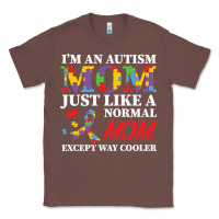 Chestnut LIL Autism Mom Classic Tee - CowhideDigitalArt