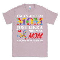 Lilac LIL Autism Mom Classic Tee - CowhideDigitalArt