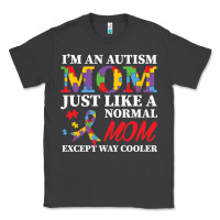 Smoke LIL Autism Mom Classic Tee - CowhideDigitalArt