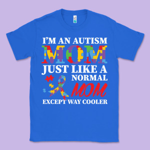 Lil Autism Mom Classic Tee Designed By Cowhidedigitalart
