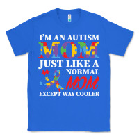 True Royal LIL Autism Mom Classic Tee - CowhideDigitalArt