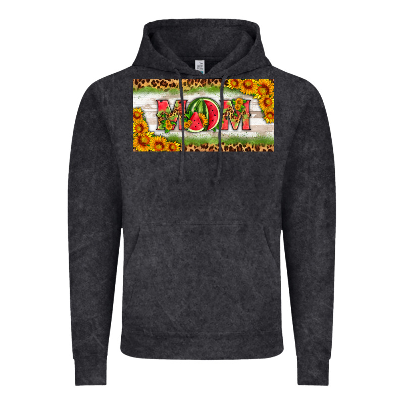 Watermelon Mom License Plate Vintage Hoodie by HRA Design Shop | Teevron