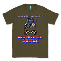 Army Green just call me pretty and take me racing Classic Tee - JahusDesignShop