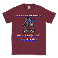 Burgundy just call me pretty and take me racing Classic Tee - JahusDesignShop